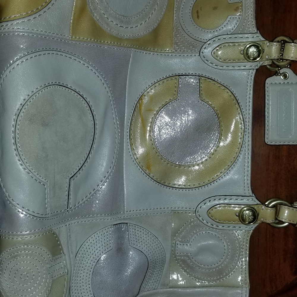 Authentic Coach Tote - image 4